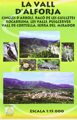 Vall d'Alforja, escala 1:15,000 Vall d'Alforja, escala 1:15,000
