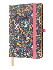 Agenda Finocam Design M4 sem/vista horizontal cas 2026 Flora