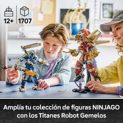 LEGO&reg; Ninjago Los Robots Titanes Gemelos 71870