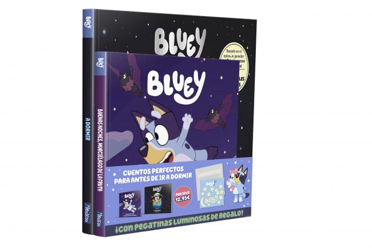 Bluey. Un cuento A dormir con Bluey. Pack con dos libros de Bluey para leer antes de ir a la cama