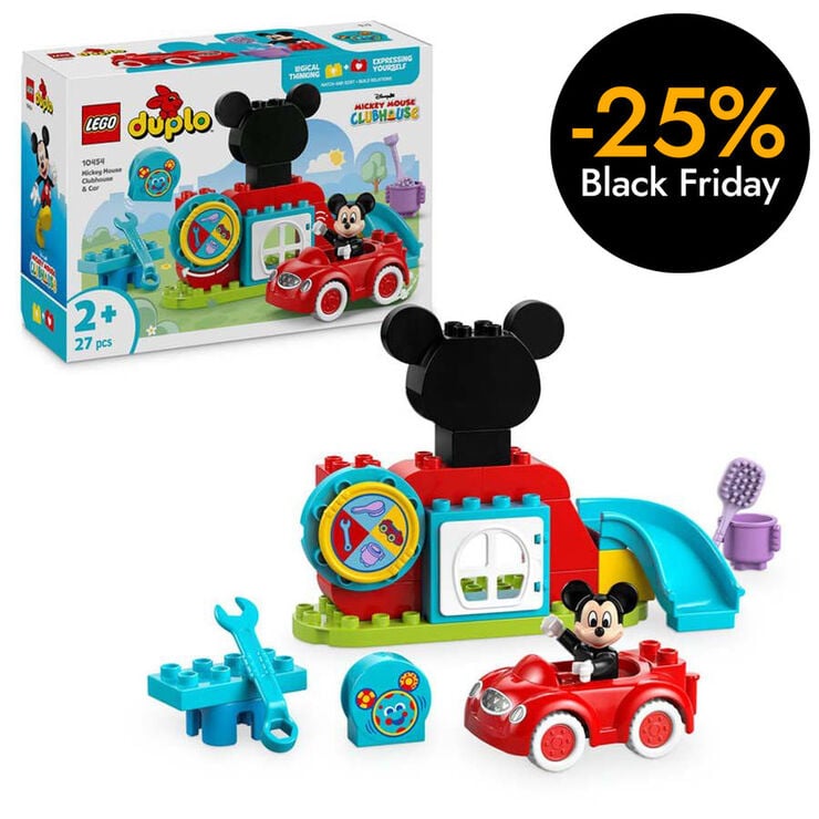 LEGO® DUPLO® | Disney Casa i Cotxe de Mickey Mouse 10454
