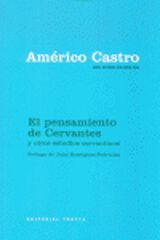 El pensamiento de Cervantes y otros estudios cervantinos