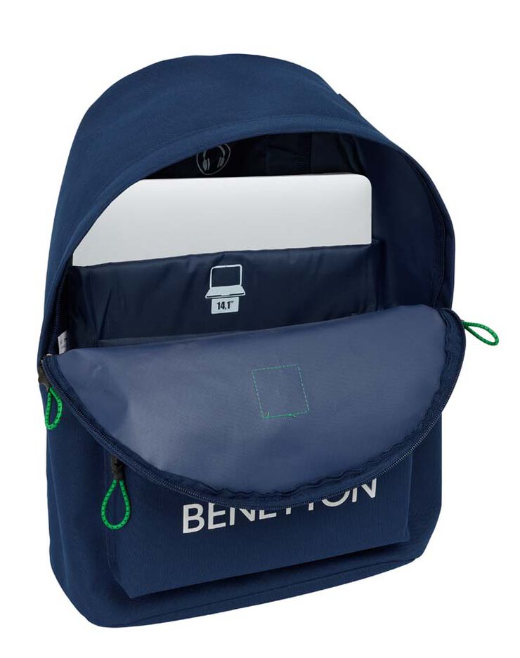 Mochila Benetton azul