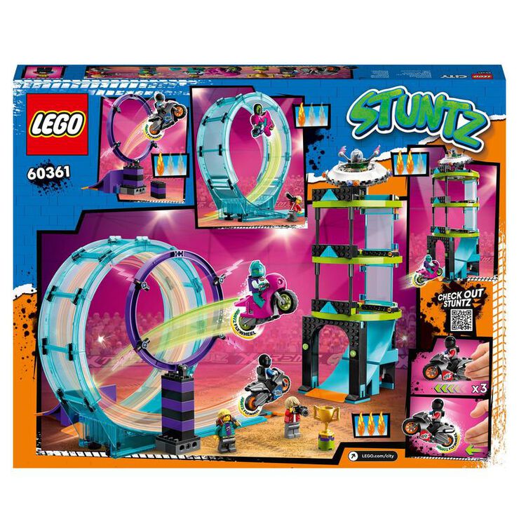 LEGO® City Stuntz Desafiament Acrobàtic: Rínxol Extrem 60361