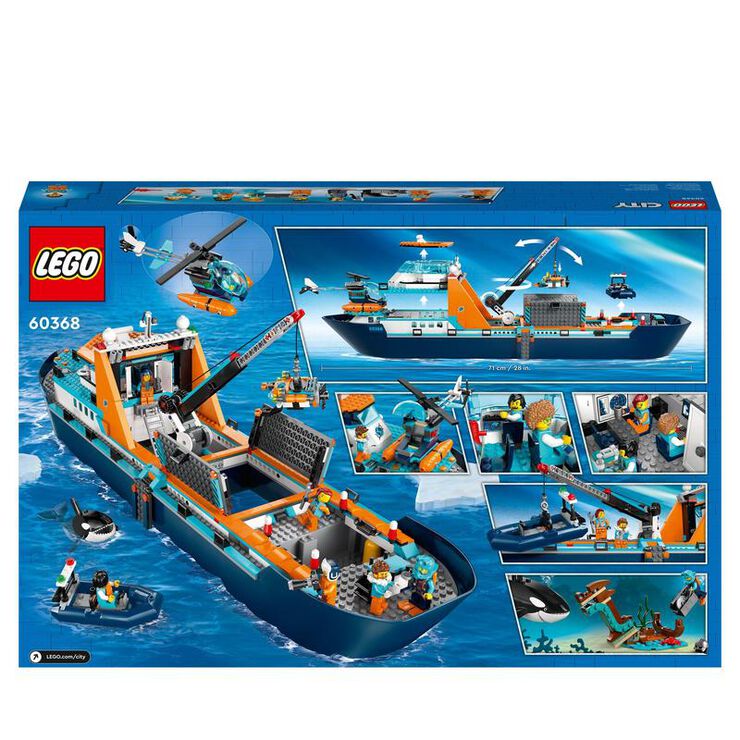 LEGO® City Vaixell Explorador de l'Ártic 60368