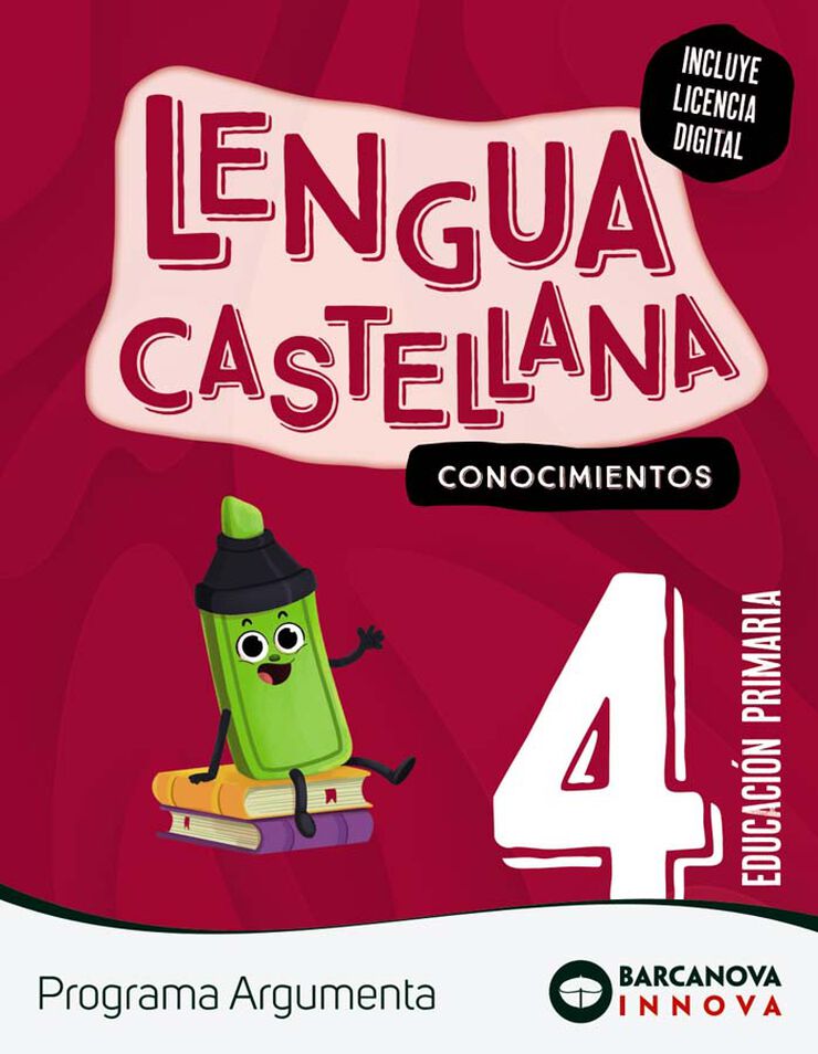 Argumenta 4. Lengua Castellana. Conocimientos