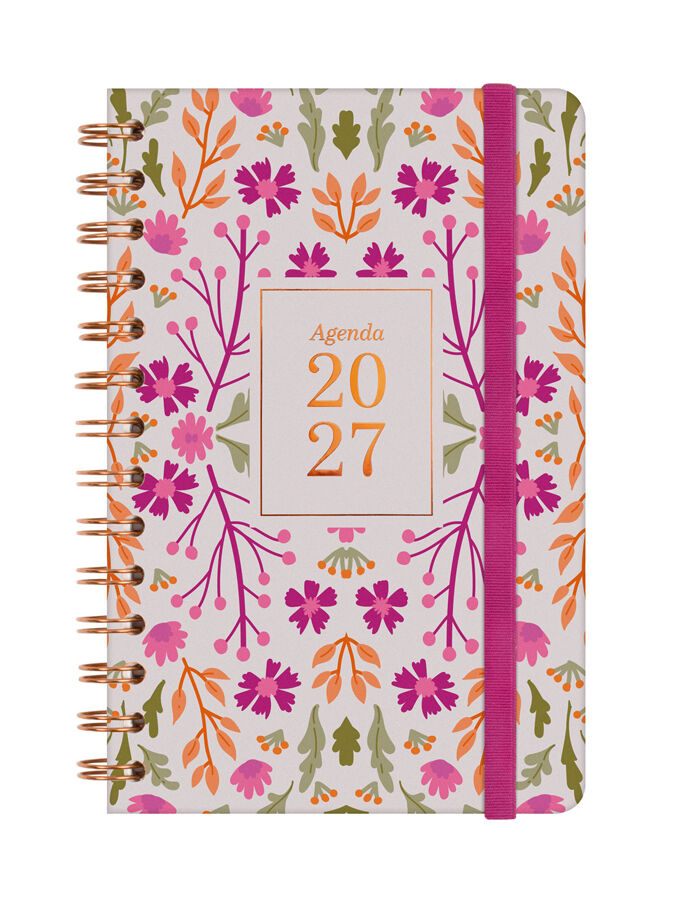 Agenda Finocam You Semana Vista Horizontal 2027 Catal&aacute;n Hojas