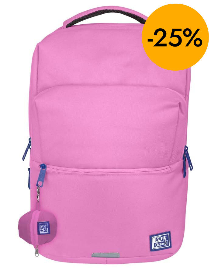 Mochila B-Ready Oxford rosa
