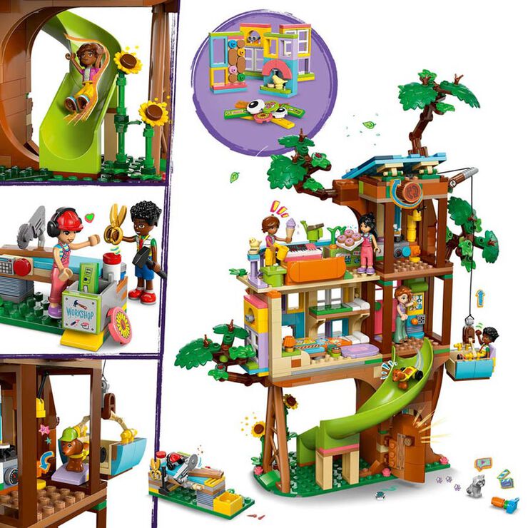 LEGO® LEGO Friends Quedada en la Casa del Árbol de la Amistad 42652