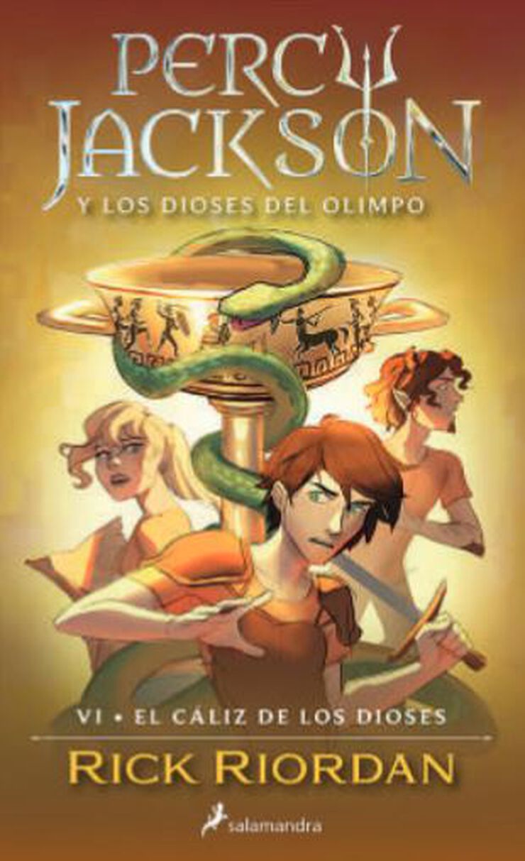 Percy Jackson y el cáliz de los dioses (Percy Jackson y los dioses del Olimpo 6)