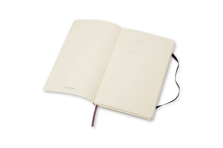 Llibreta Moleskine Soft XL Negre Quadre
