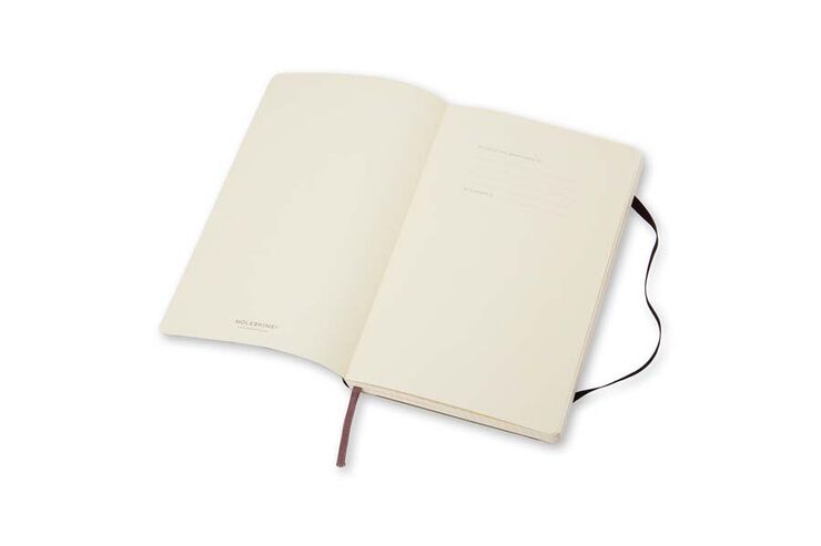 Libreta Moleskine Soft XL Negro Cuadro