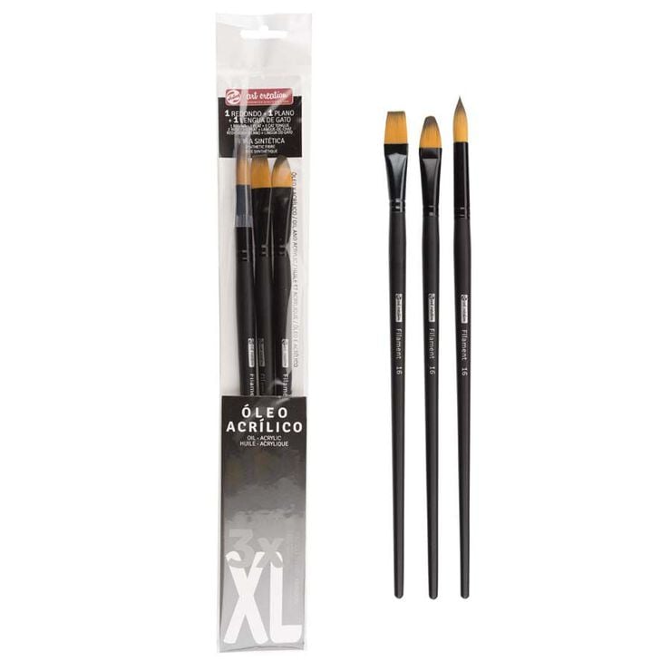 Pincel al &oacute;leo/acr&iacute;lico Talens XL 3u