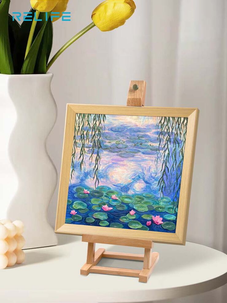 Pintura 3D Madnesstoys Nenúfares