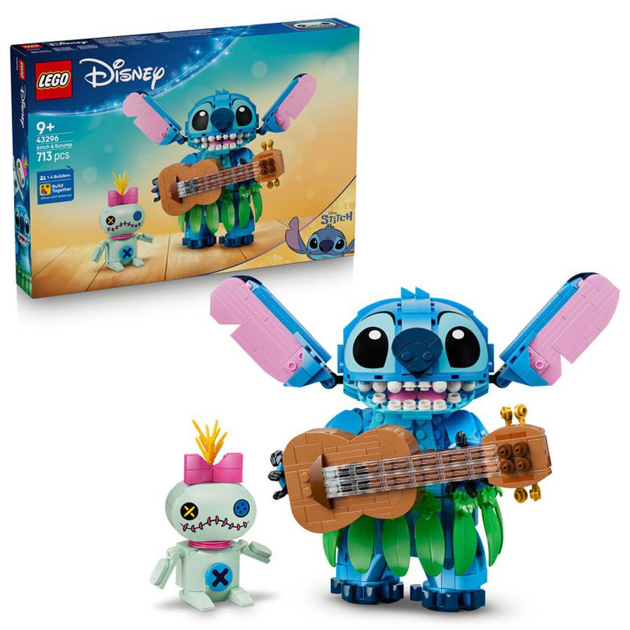 LEGO&reg; Disney Classic Stitch & Scrump 43296