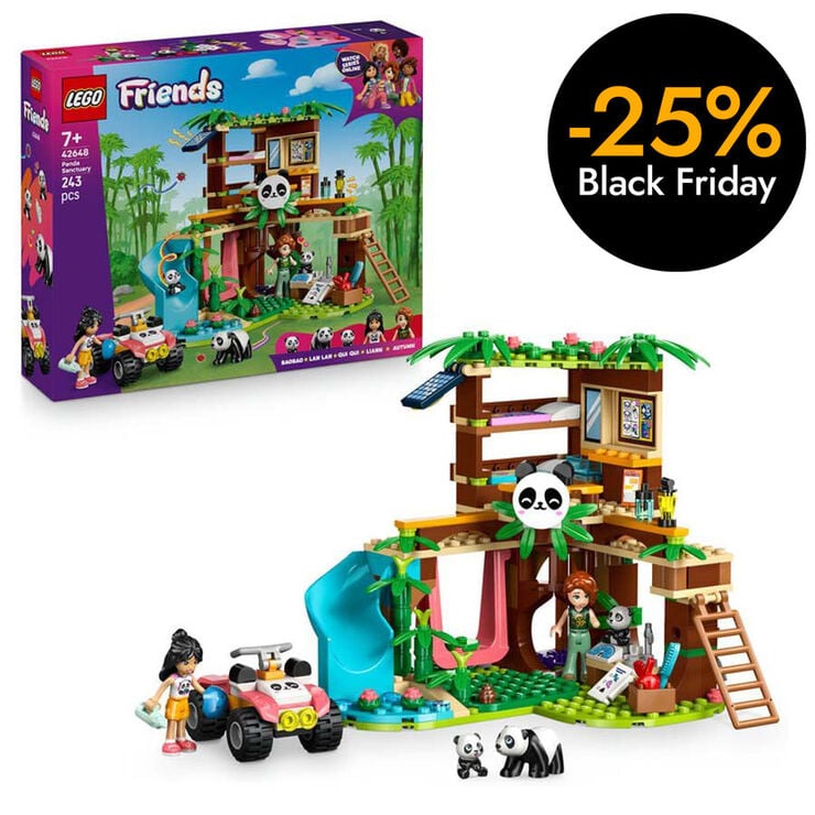 LEGO® Friends Cura Animal al Refugi de Pandes 42648