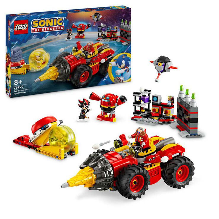 LEGO® Sonic Super Sonic vs. Egg Drillster 76999