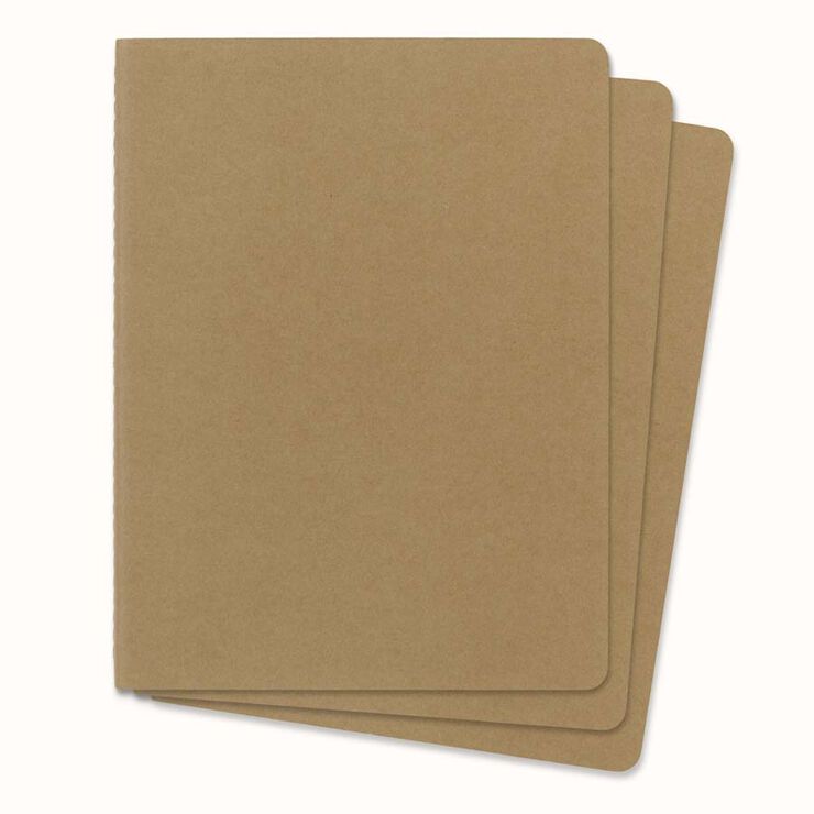 CAHIER 3 KRAFT MOLESKINE XL LLIS