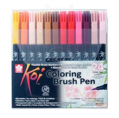 Rotuladores Brush Koi 24 colores