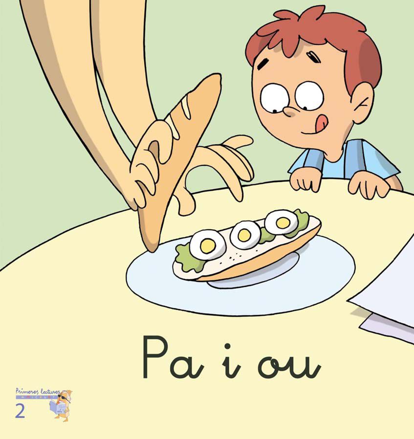 Pa I Ou Manuscrita Infantil Primeres Lectures De Micalet