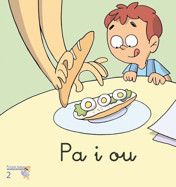 Pa I Ou Manuscrita Infantil Primeres Lectures De Micalet
