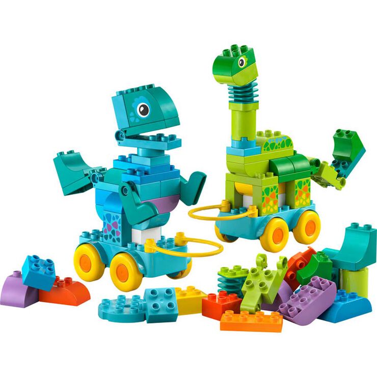 LEGO® DUPLO Town Dinosaurios sobre Ruedas 3en1 10451
