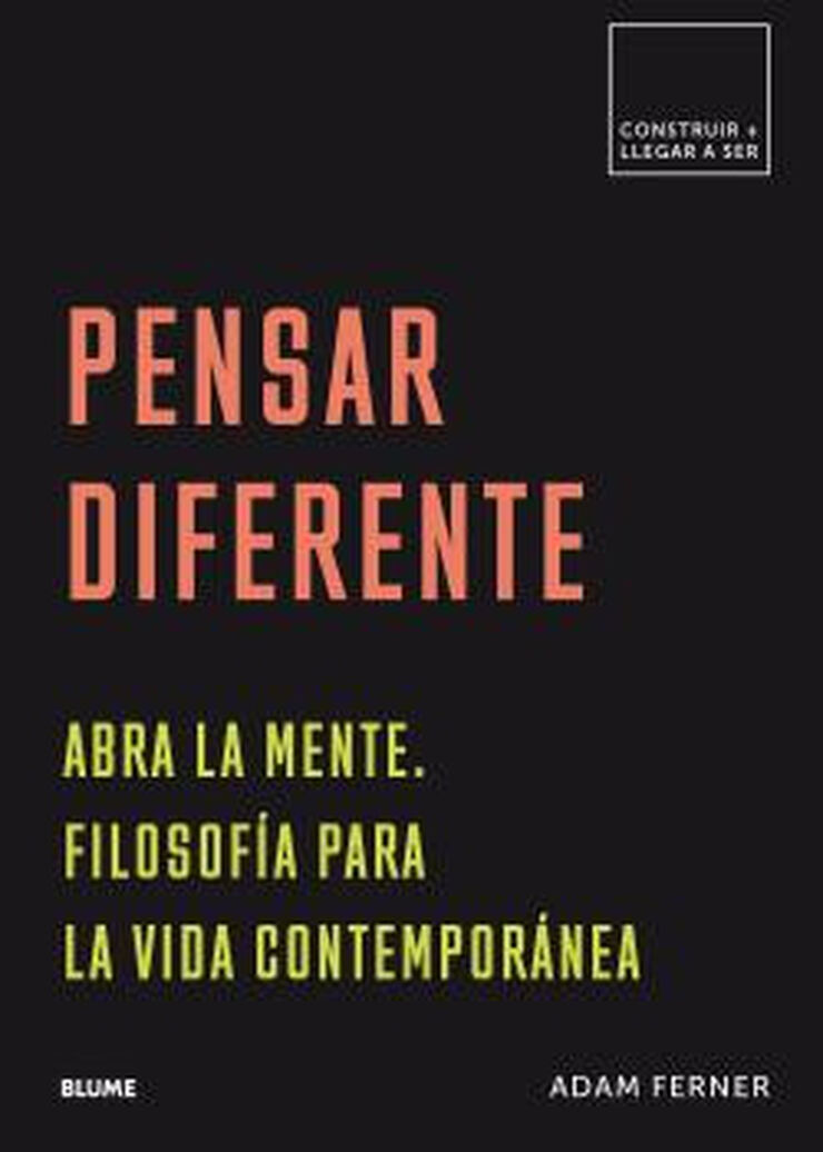 Construir. Pensar diferente