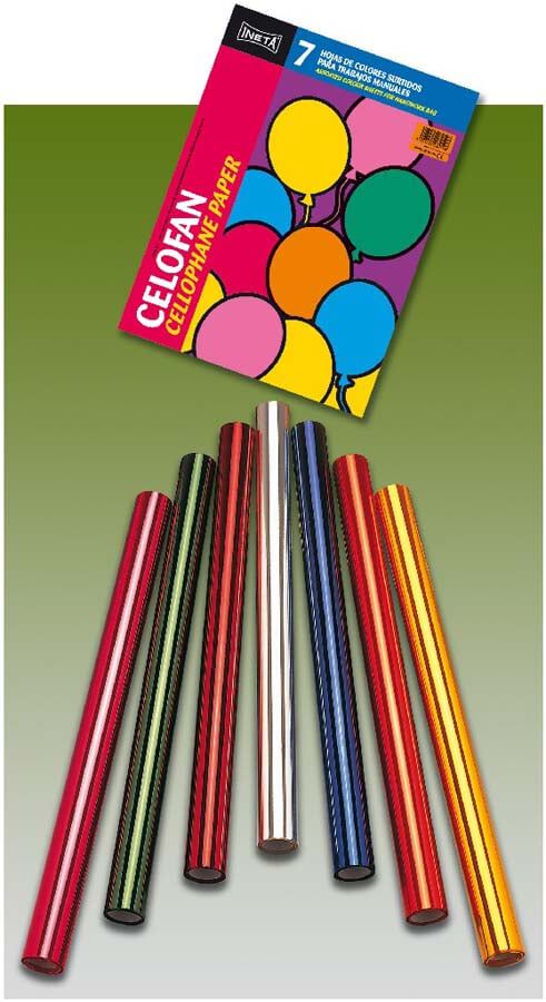 Celofan Ineta rollo 0,5x10m transparente