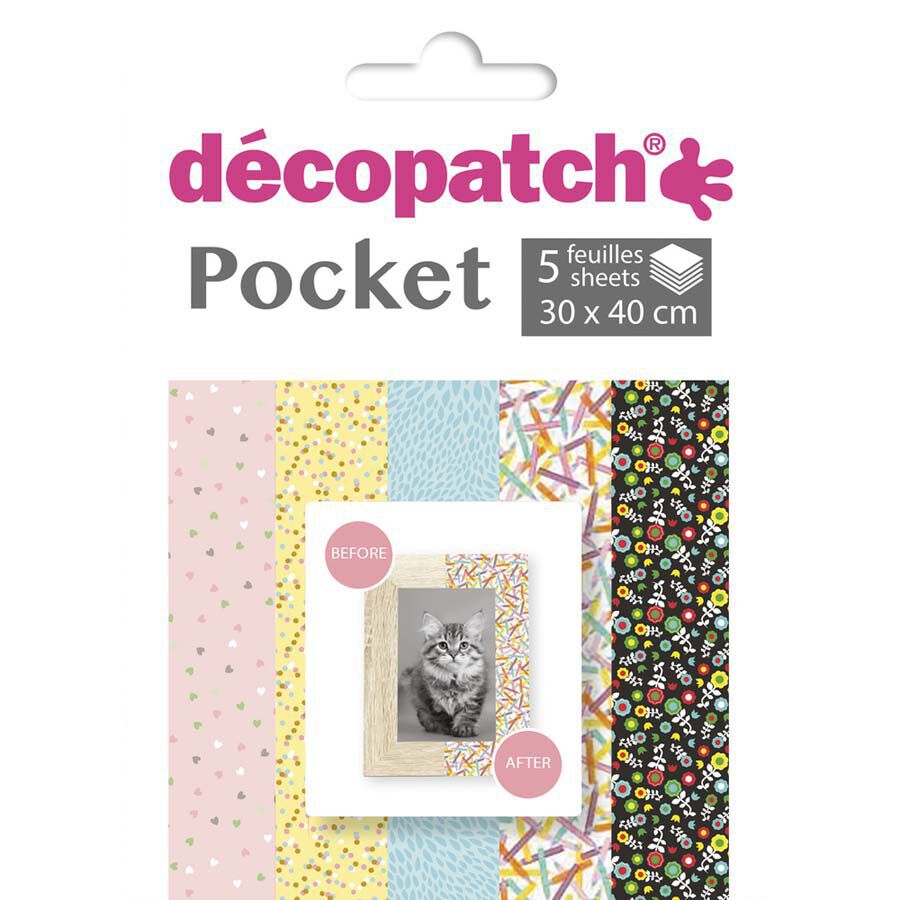 Paper D&eacute;copatch Pocket Collection n&uacute;m.22 5 fulls