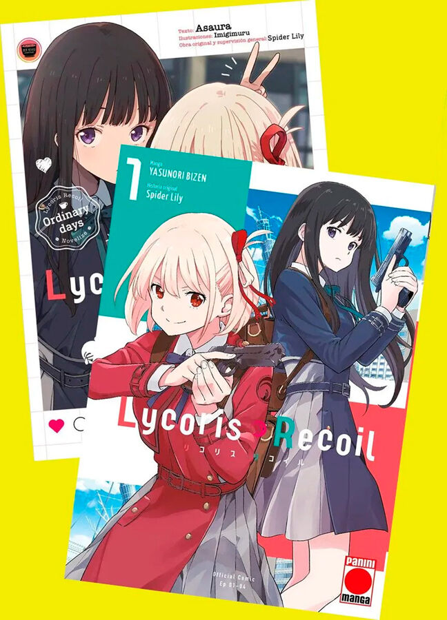 Lycoris Recoil 1 + Lycoris Recoil: Ordinary Days