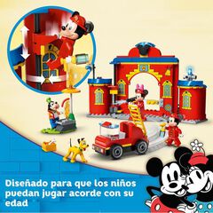 LEGO® +4 Parc i camió de bombers de Mickey 10776