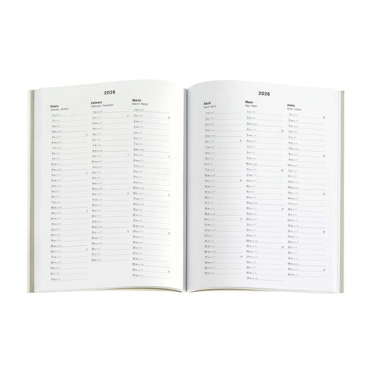 Agenda Miquelrius Plus 15x21 sem/vista mult 2026 Basic Splash