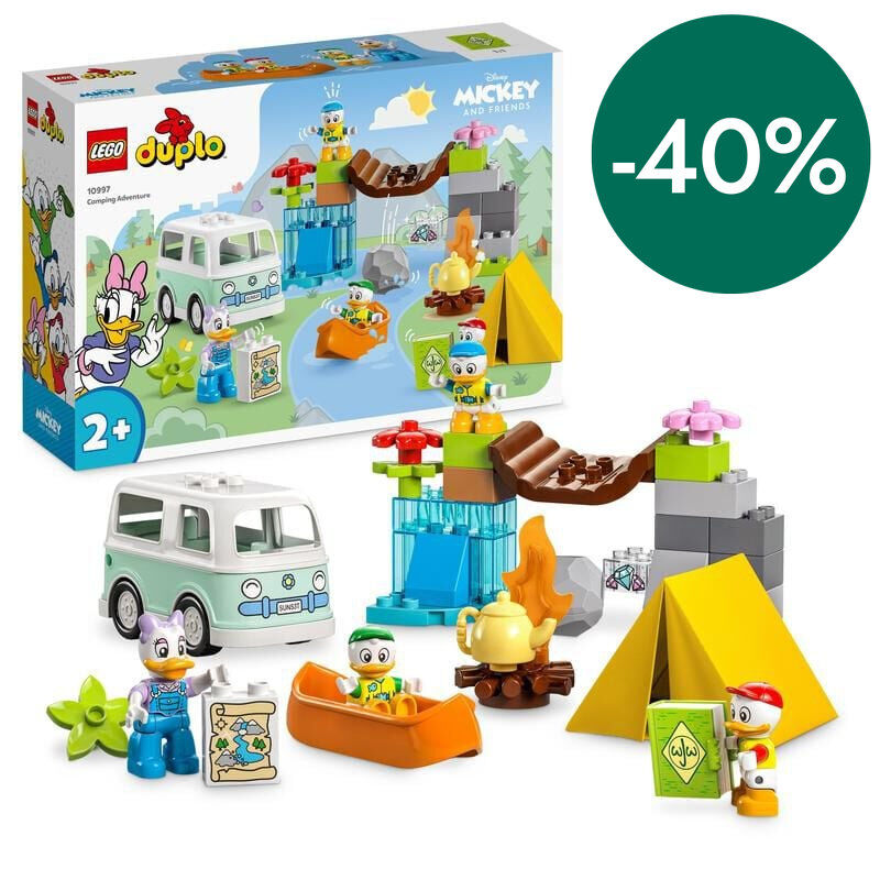LEGO&reg; Disney Mickey i els seus Amics Aventura Campestre amb CaNoa 10997