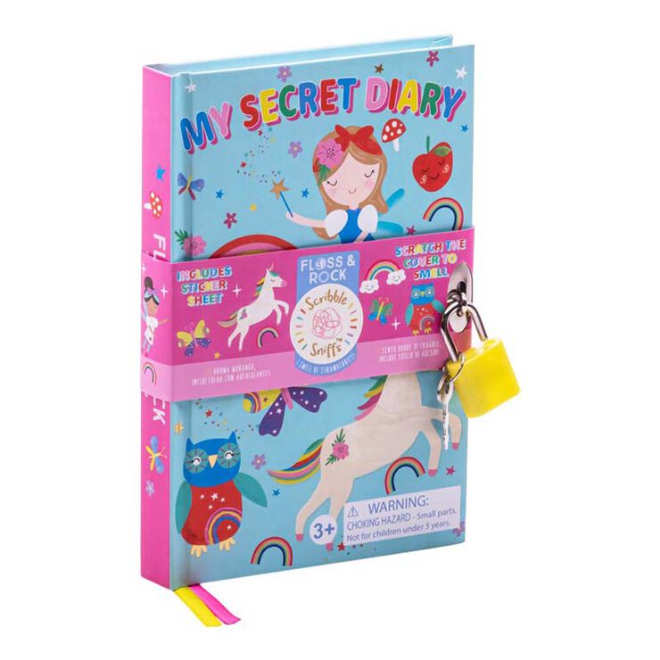 Diari Secret Perfumat Play Floss&Rock Rainbow Fairy