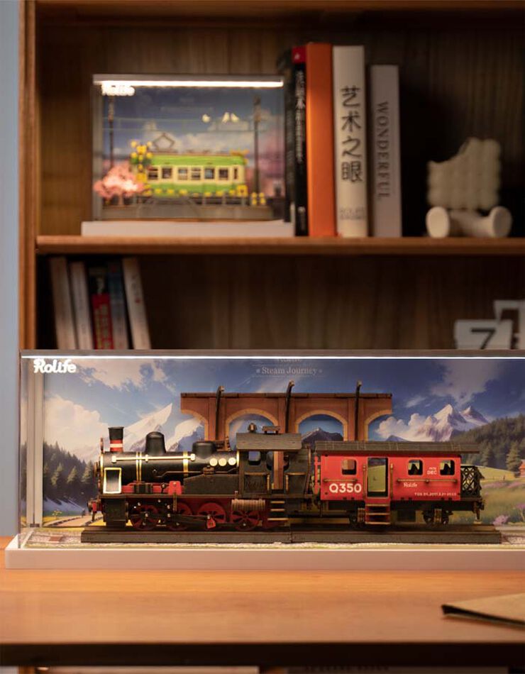 Maqueta Rolife Tren de vapor