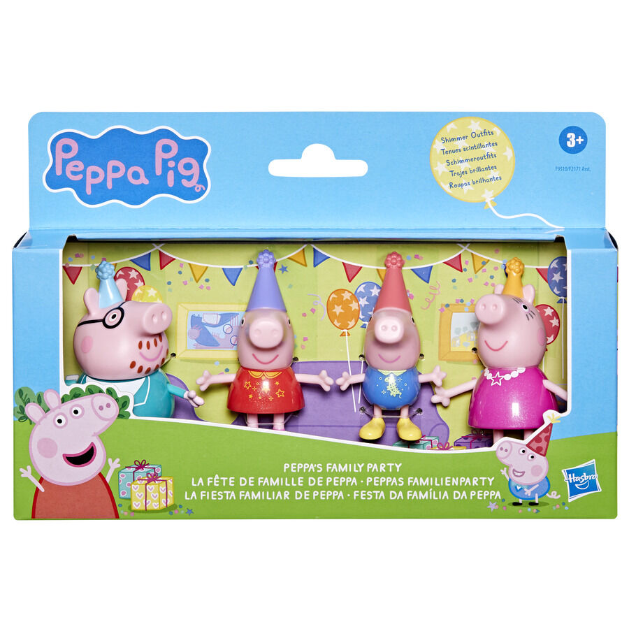 Figuras Peppa Pig y su Familia surtidos Abacus Online