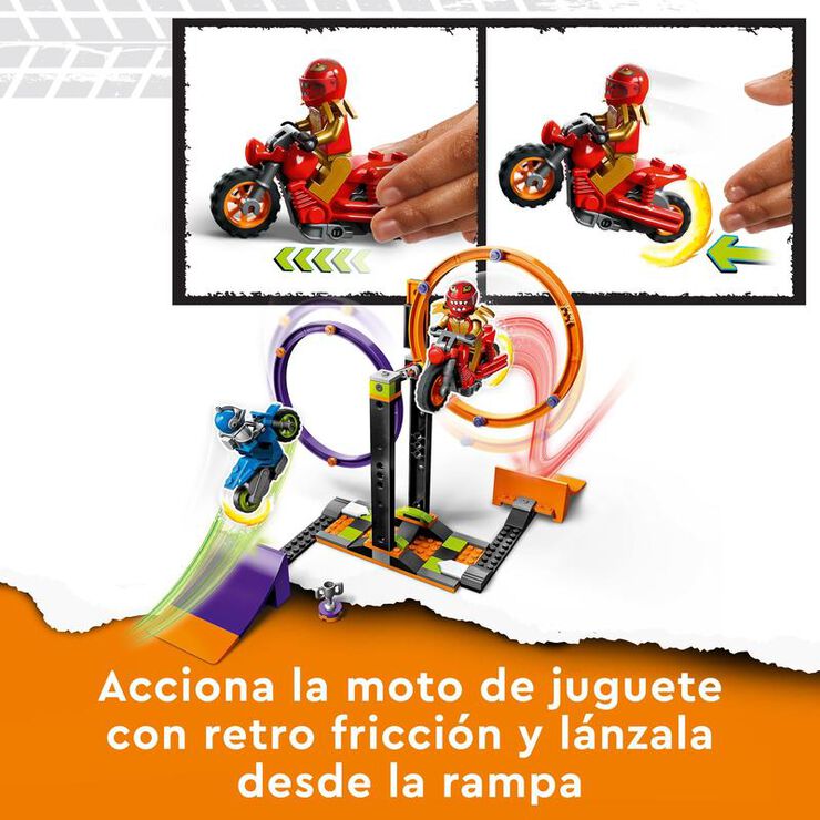 LEGO® City Stuntz Desafío Acrobático: Anillos Giratorios 60360
