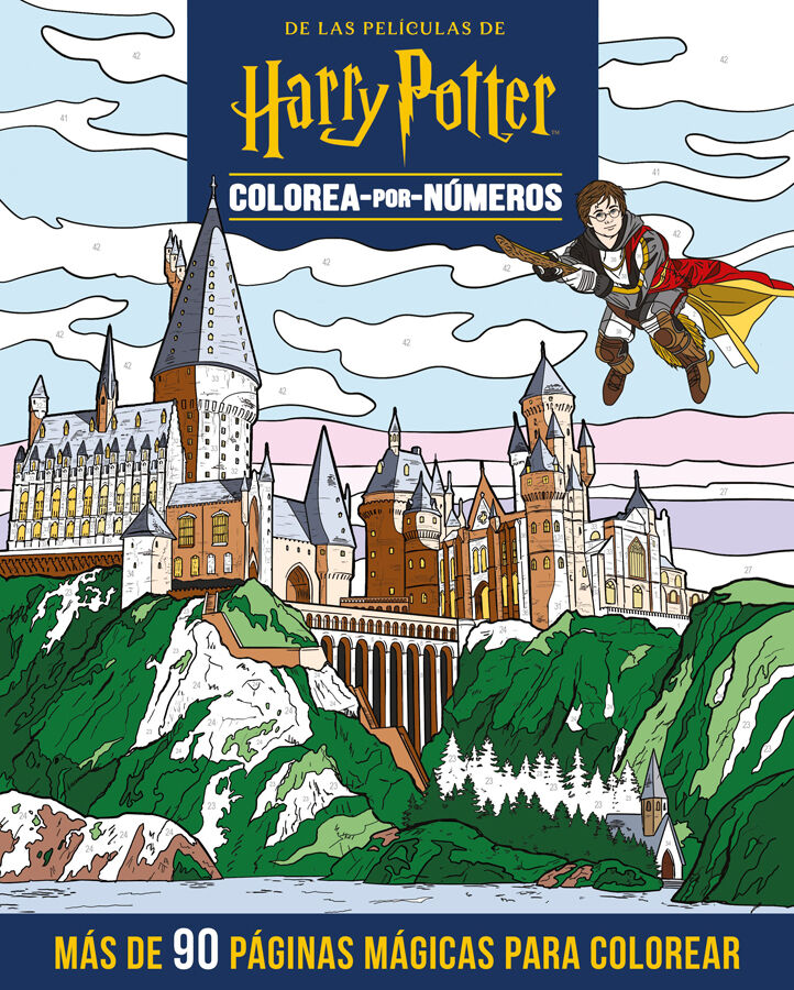 Harry Potter: Colorea por n&uacute;meros