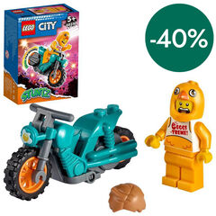 LEGO® City Moto acrobática Pollo 60310
