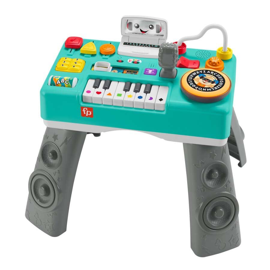 Fisher Price R&iacute;e y Aprende Mesa Dj M&uacute;sica