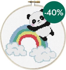 Kit Punto de cruz Ladybird bastidor Panda