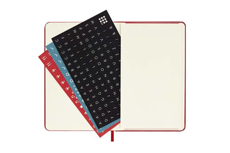 Agenda Moleskine 23 D/P Clas.Pocket Rojo