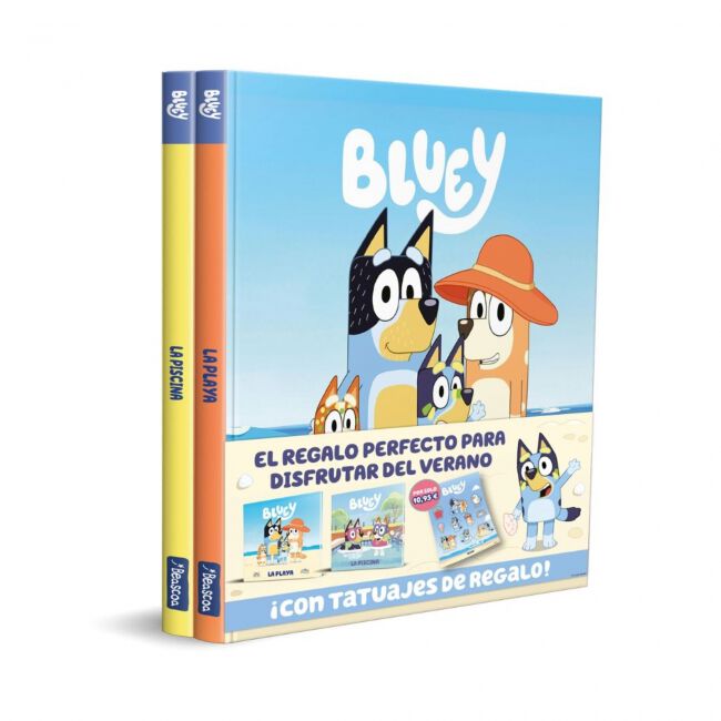 Bluey. Un cuento - &iexcl;A la playa! &iexcl;A la piscina! Pack con dos libros de Bluey para disfrutar del verano