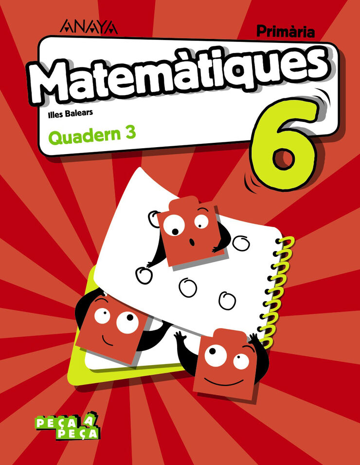 Matemtiques 6. Quadern 3.