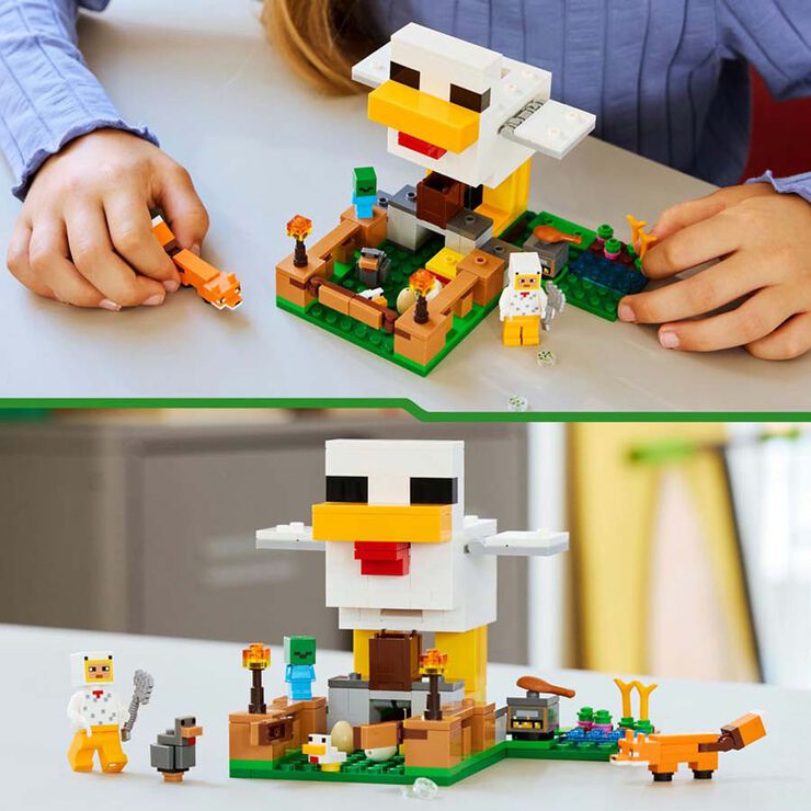 LEGO® Minecraft La Granja de Gallines 21585