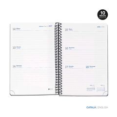 Agenda Escolar Miquel Rius Espiral Activa sem/vista catal&aacute;n 2026-2027 Enjoy