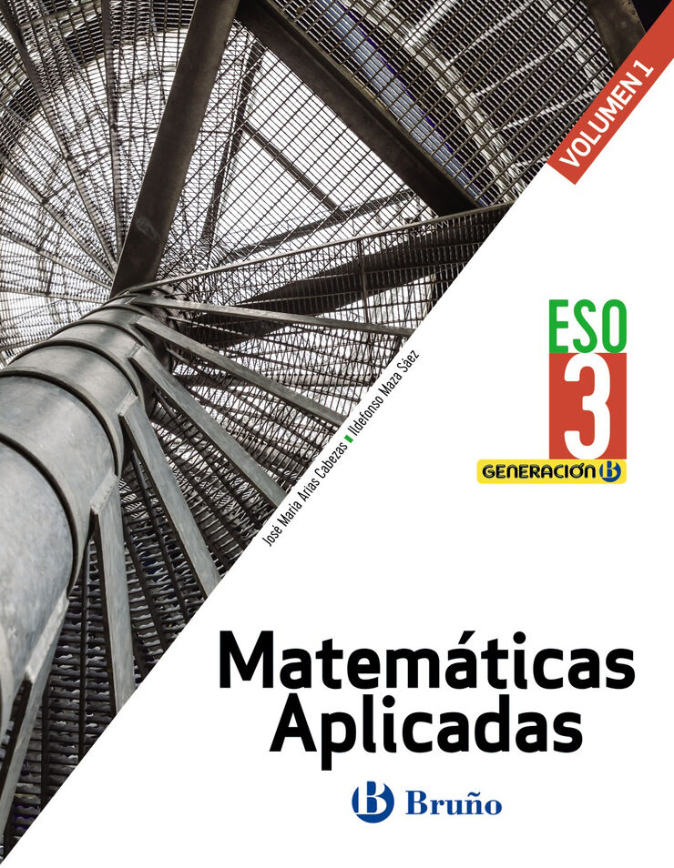 Matem&agrave;ticas-Apli(3)/Gb Eso 3 Bru&ntilde;o Text 9788469631065