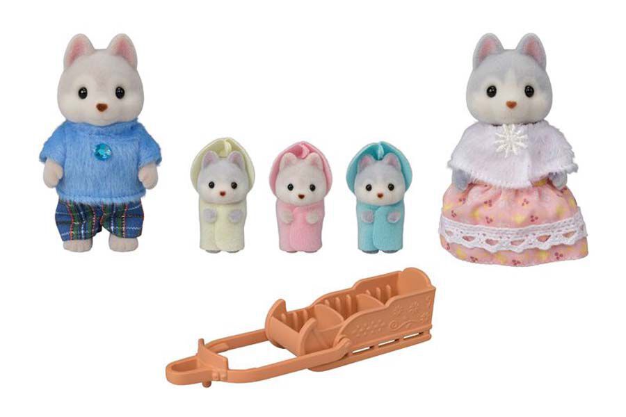 Familia Husky - Sylvanian Families