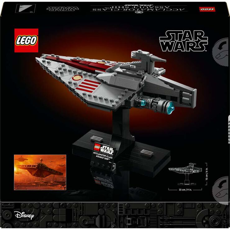 LEGO® Star Wars TM Nave de Asalto Clase Acclamator 75404