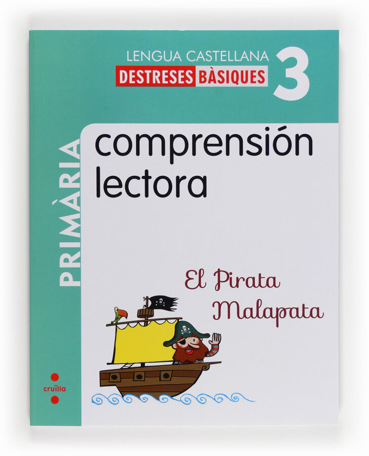 Comprensi&oacute;n lectora: El Pirata Malapata. 3 Prim&agrave;ria